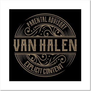 Van Halen Vintage Ornament Posters and Art